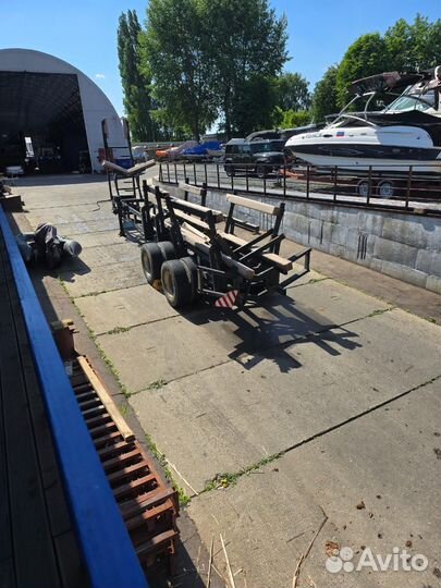 Прицеп для лодки двухосный
