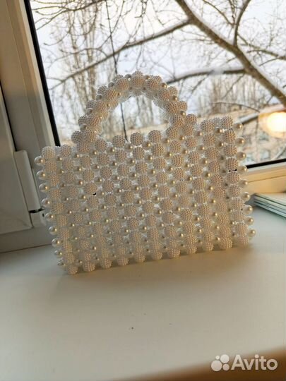 Сумка из бусин ручной работы