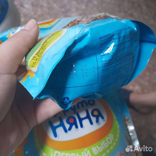Детские каши безмолочные