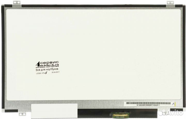 Новая матрица 14,0 1366x768 40pin slim крепл