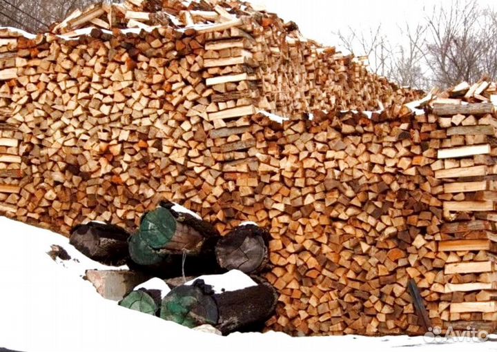 Дрова береза нарубленные