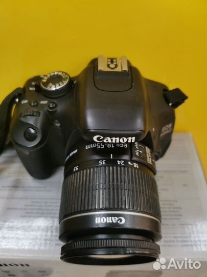 Зеркальный фотоаппарат Canon Eos 600D