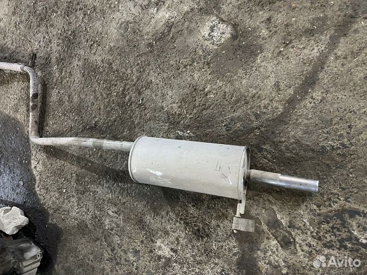 Renault logan глушитель