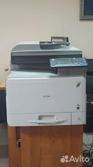 Мфу лазерный цветной ricoh Aficio MP C305SPF