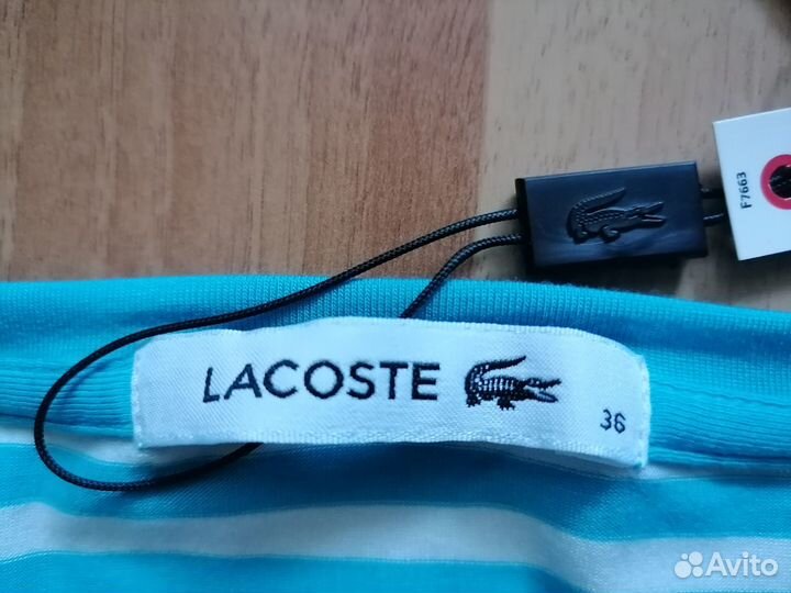 Футболка женская стрейч Lacoste 42 р