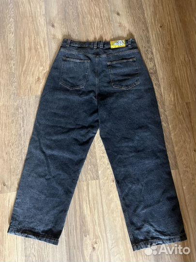 Джинсы polar skate co 93 denim серые