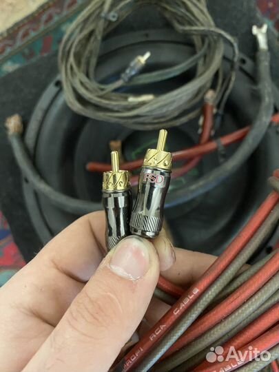 Комплект проводов для автозвука 70мм2