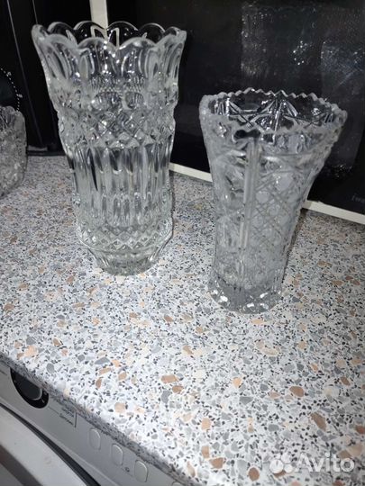 Ваза хрустальная СССР