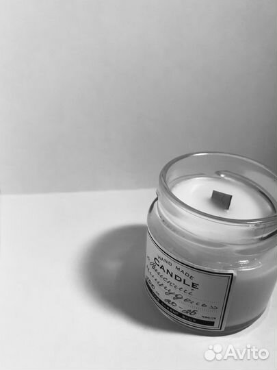 Ароматическая свеча ручной работы