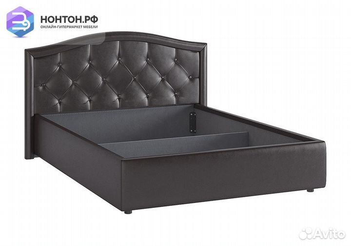 Кровать Верона 1.4 м шоколад