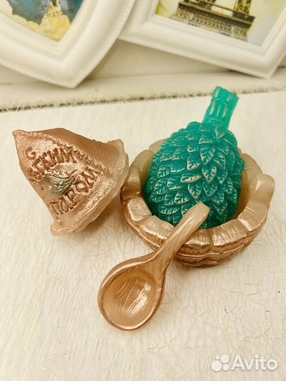 Набор из мыла ручной работы с легким паром