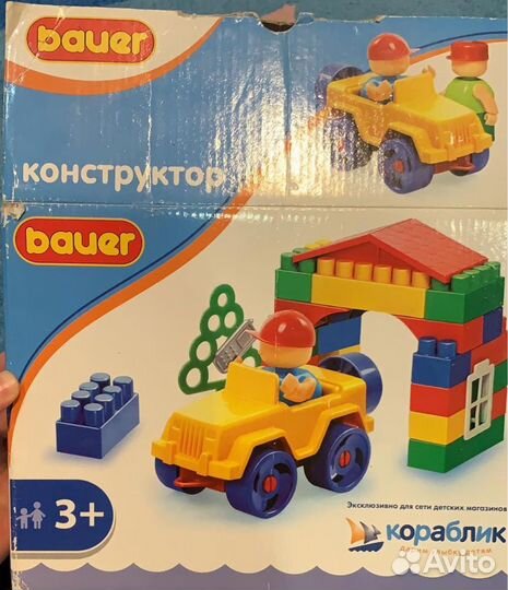 Конструктор для маленьких bauer Mega blocks