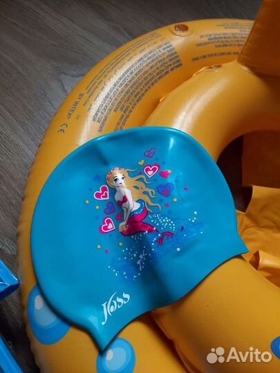 Круг для плавания,мяч,нарукавники