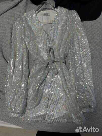 Платье в пайетках top top