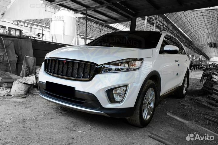 Решетка радиатора Киа Соренто Прайм