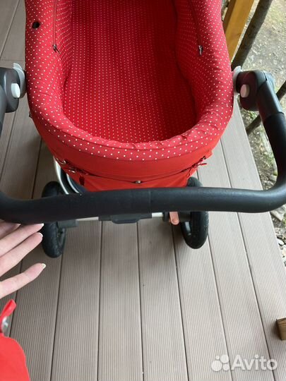 Коляска stokke trailz люлька