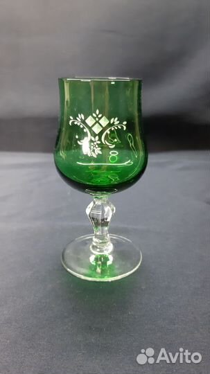Бокалы цветное стекло