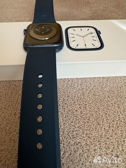 Часы apple watch 7 45 mm бу