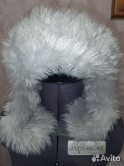 Шапка ушанка зимняя детская