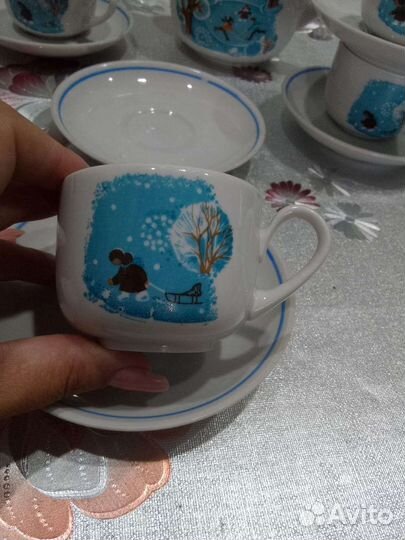 Сервиз кофейный вербилки СССР