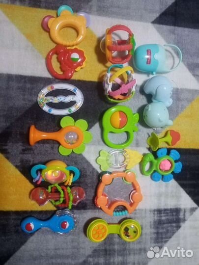 Погремушка, прорезователи