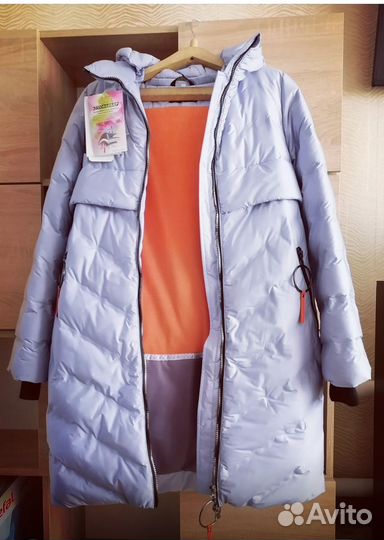 Пуховик зимний женский 46 48 новый