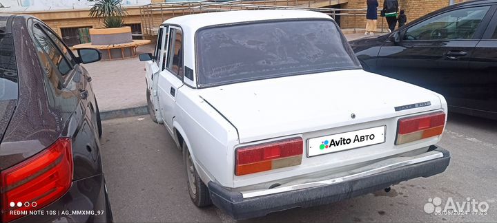 ВАЗ 2107 1.7 МТ, 2010, 150 000 км
