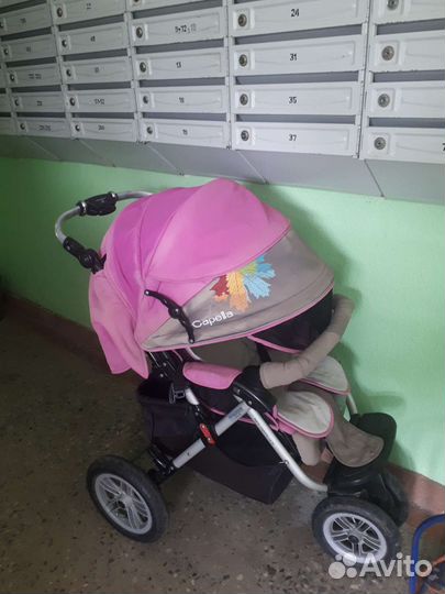 Коляска Capella сибирь, можно по запчастям