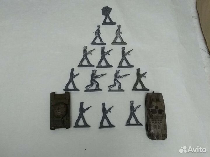 Солдатики машинки детские игрушки СССР