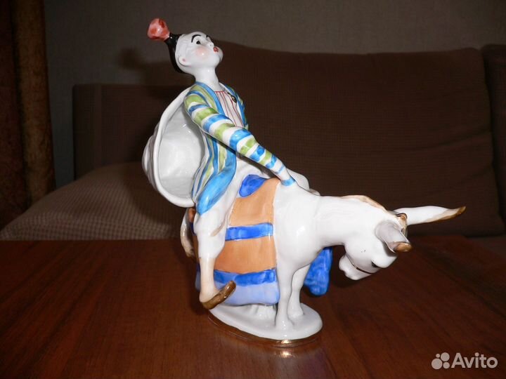 Статуэтка Узбек на осле. дфз Вербилки