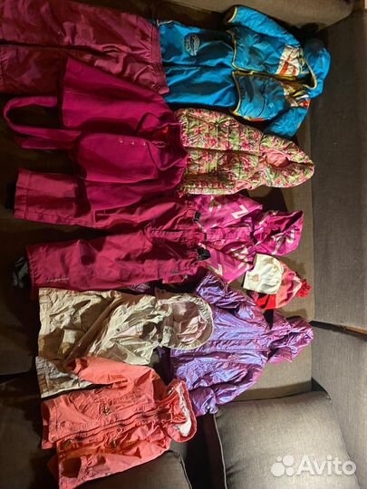 Большой мешок одежды для девочки 104 р-р