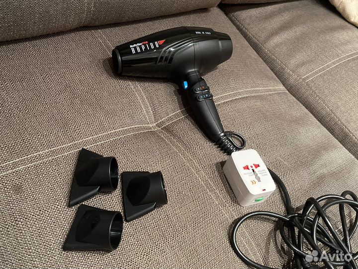 Фен Babyliss Rapido Pro Ferrari профессиональный