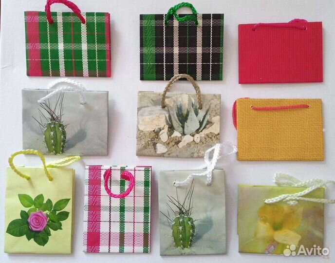 Пакетики подарочные