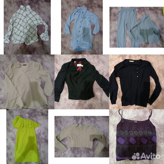 Женские вещи пакетом 46 48 размер 50 шт