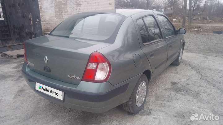 Renault Symbol 1.4 МТ, 2004, 180 000 км