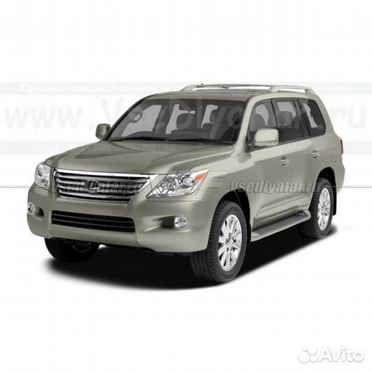 Lexus LX570 (2007-2012) c AFS на Hella 3R Переходн