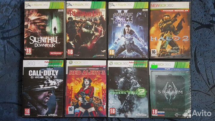 Игры на xbox 360(Цена за комплект)