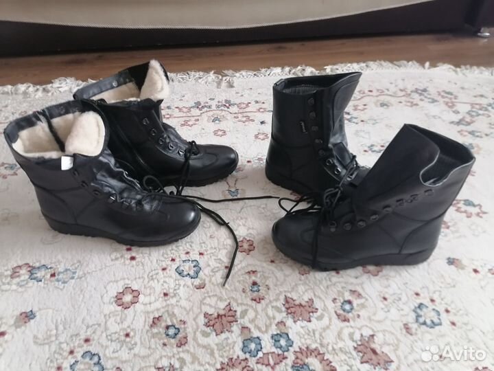 Берцы зимние размер 43, демисезонные размер 42