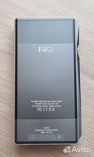 Fiio X7 ii am3d, am1mod by plutonim, am3a