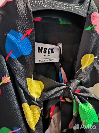 Коктейльное платье msgm