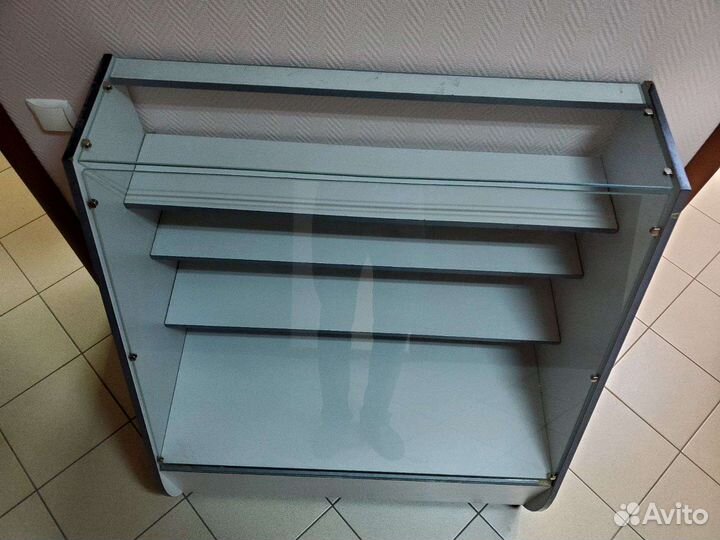 Прилавок стеклянный бу