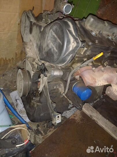 Двигатель 2MZ-fе, без навесного