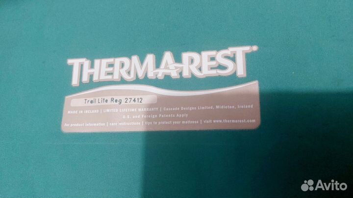 Коврик Therm-a-rest Trail Lite Regular