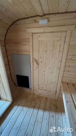 Баня бочка квадро с доставкой