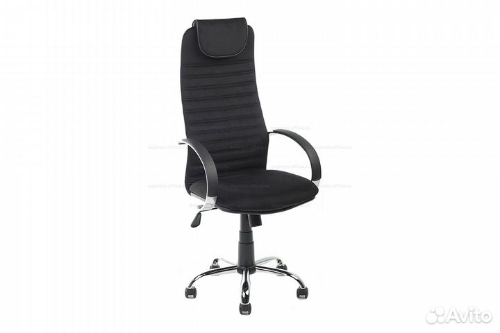Кресло для руководителя Йорк хром