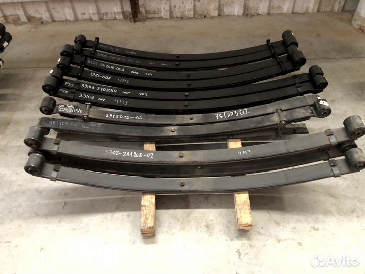 Лист коренной передний на Газель