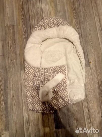 Конверт для новорожденного осень- зима