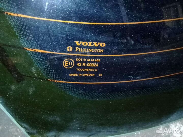 Стекло заднее Volvo S80, 2003г