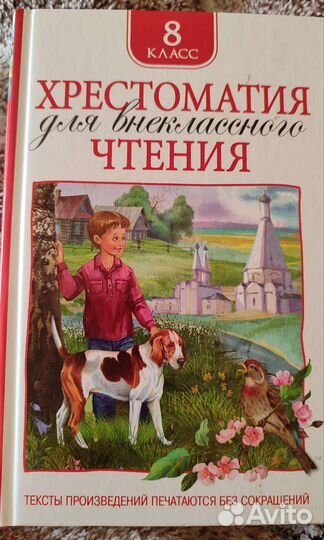 Хрестоматия для внеклассного чтения 8 класс