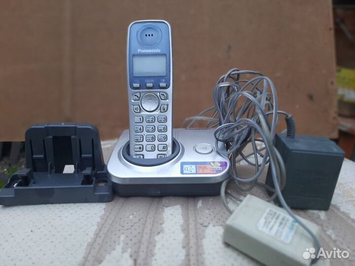 Беспроводной телефон panasonic kx-TG 7205 RU